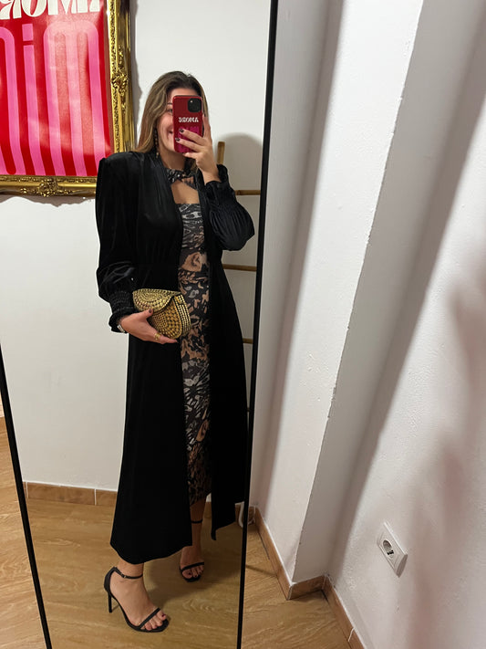 CAFTÁN TERCIOPELO NEGRO