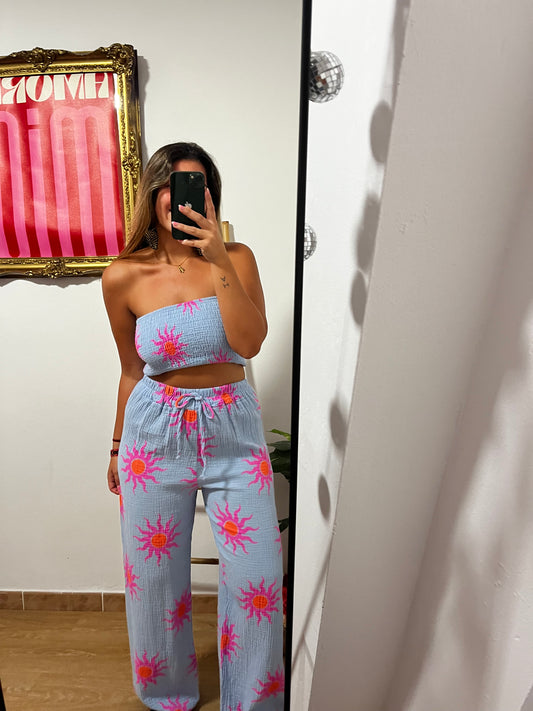 CONJUNTO AMALFI AZUL