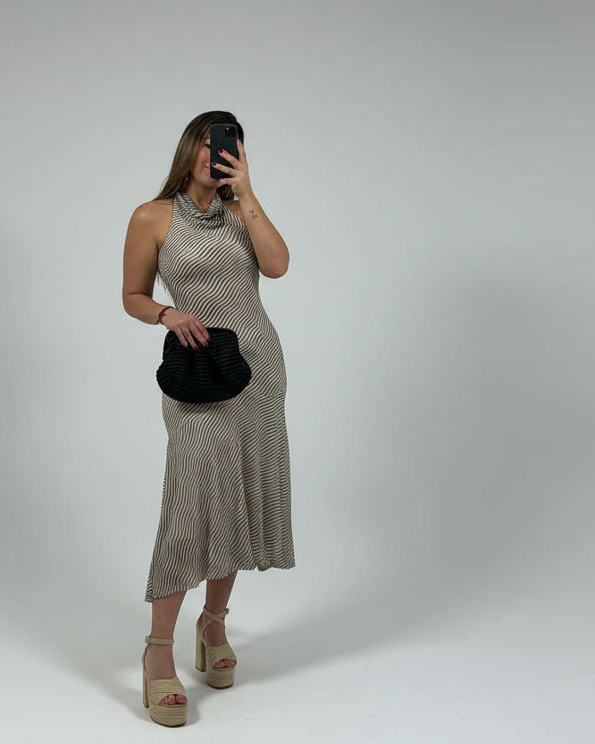 VESTIDO RENATA GRIS