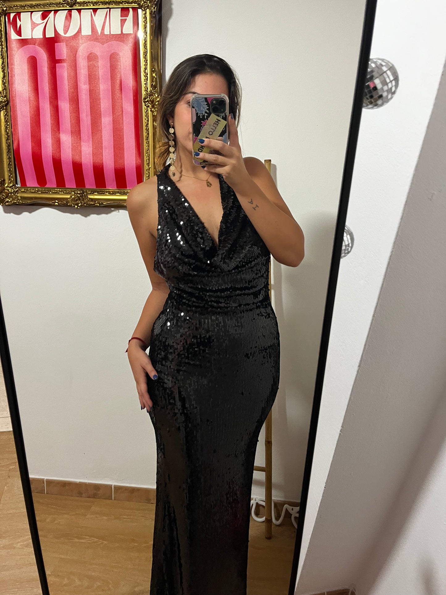 VESTIDO LENTEJUELAS ARIANA
