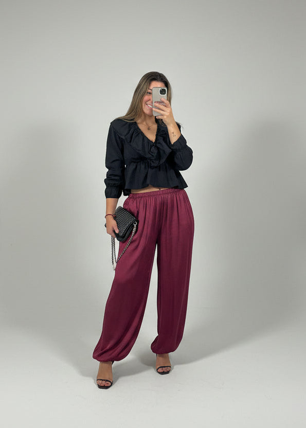 PANTALÓN SATINADO
