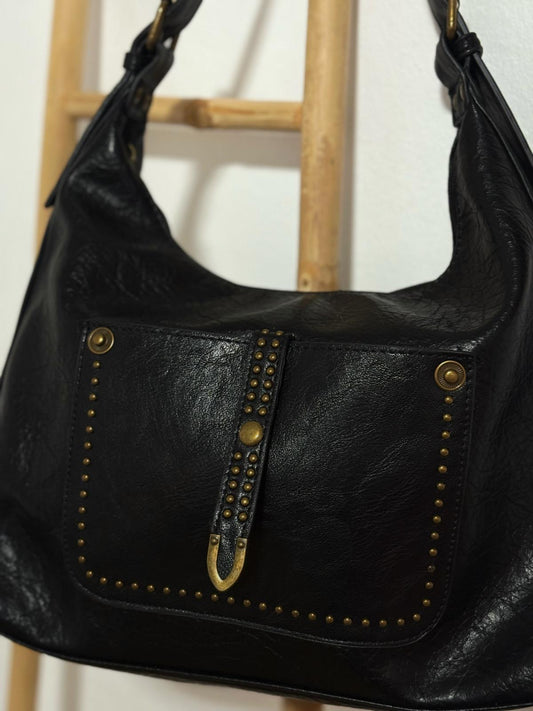 BOLSO HEBILLA NEGRO