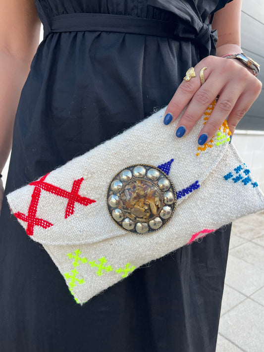 BOLSO DE MANO ÉTNICO