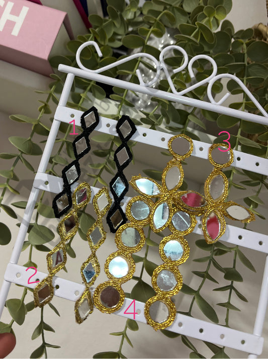 PENDIENTES ESPEJO