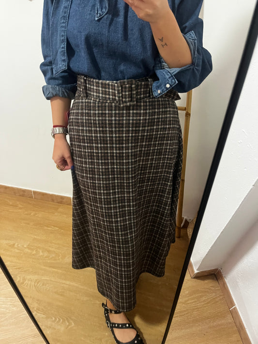 Falda Cuadros