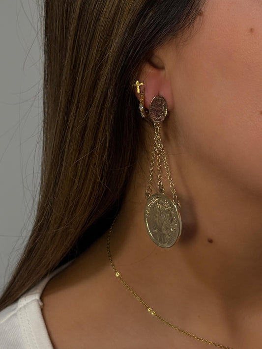 PENDIENTES MONEDAS