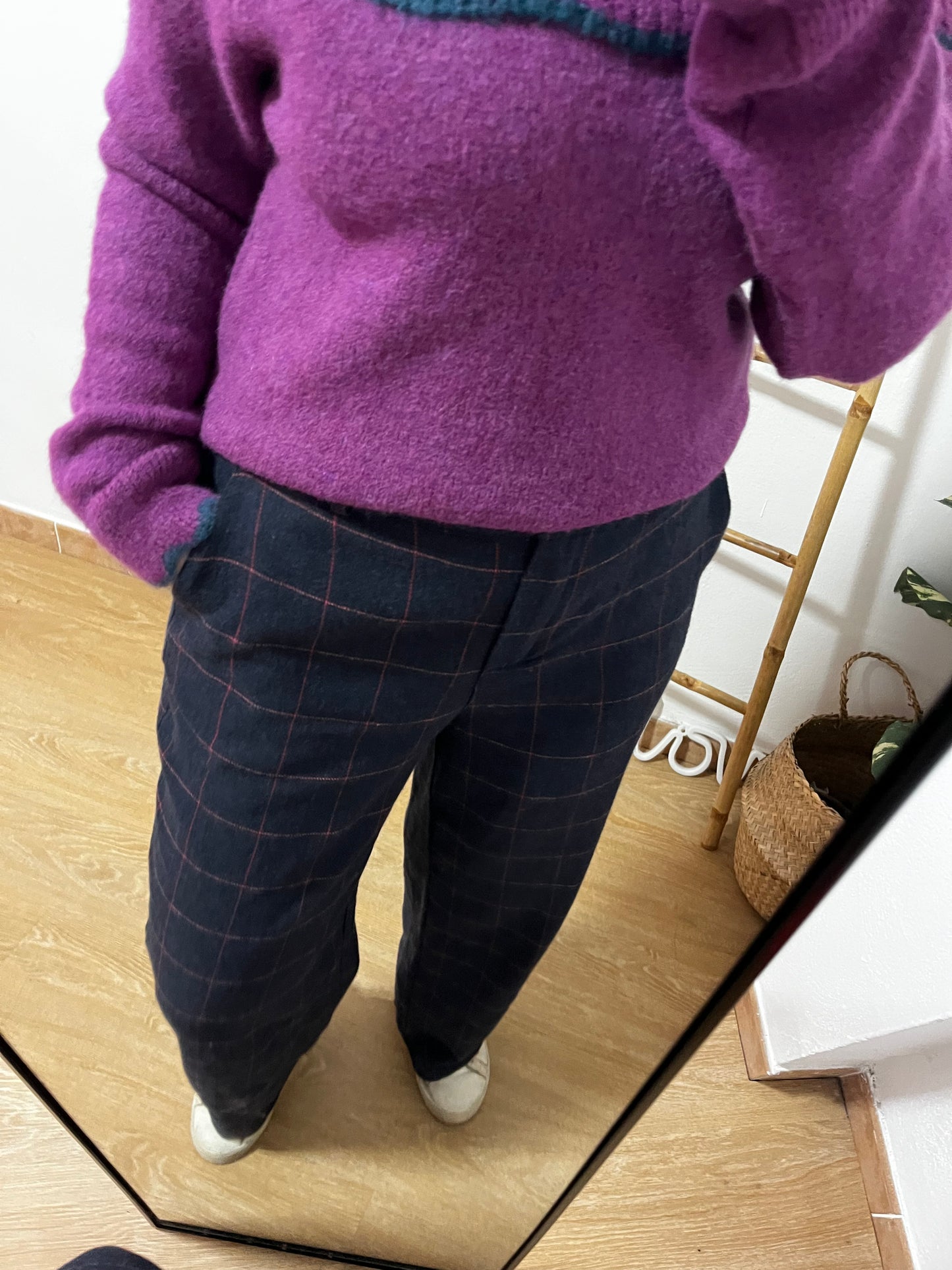 PANTALÓN PINZA RAYAS