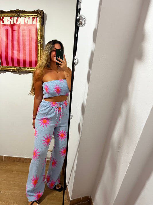 CONJUNTO AMALFI AZUL