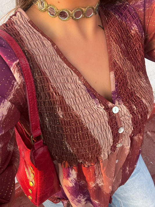 BLUSA TERRACOTA
