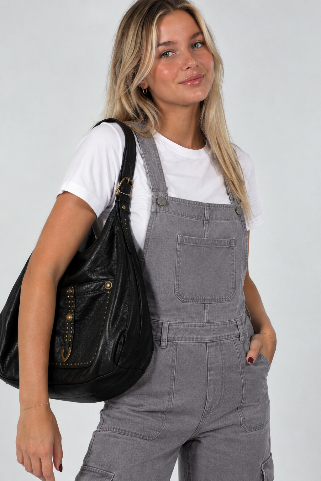 BOLSO HEBILLA NEGRO