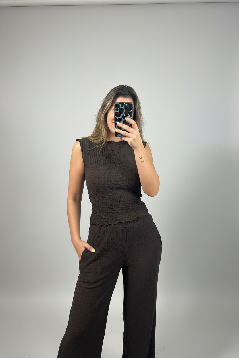 Conjunto Bali Marrón