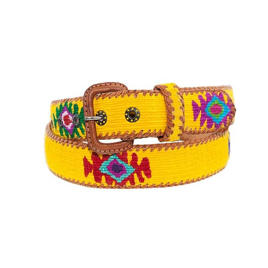 CINTURÓN GUATEMALTECO (AMARILLO)